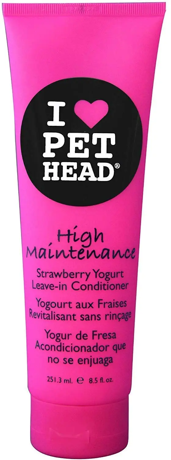 Pet Head Alto mantenimiento Leave-In acondicionado, Rosado