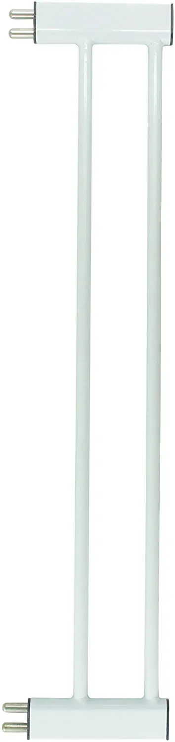 Pet Studio alargador de/plástico puerta para mascotas de acero, pequeño, blanco