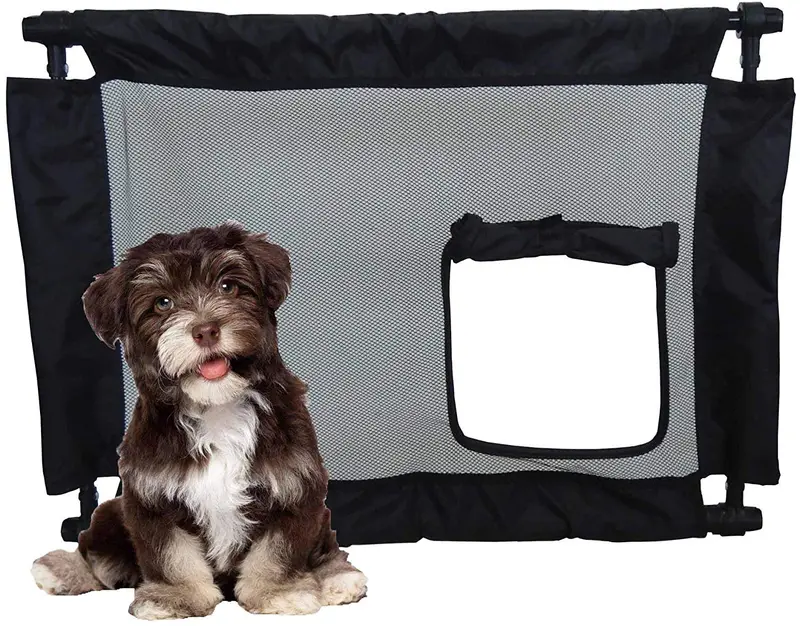 Pet Vida porta-gate Travel abatible y plegable y ajustable Pet Cat Dog Puerta