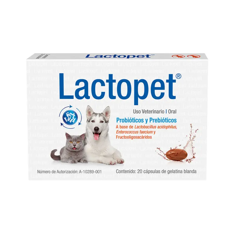 Petgel Lactopet 20 Cap.