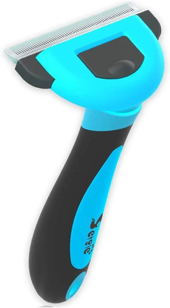 Petgle - Cepillo para perros y gatos, reduce eficazmente la pérdida de pelo, cepillo de aseo profesional y herramienta de desenredado para perros y gatos