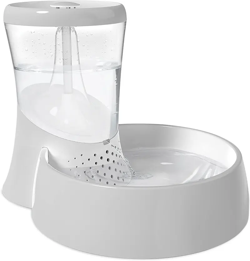 Petmate 44069 Fresh flujo lluvia batería fuente, 75 oz