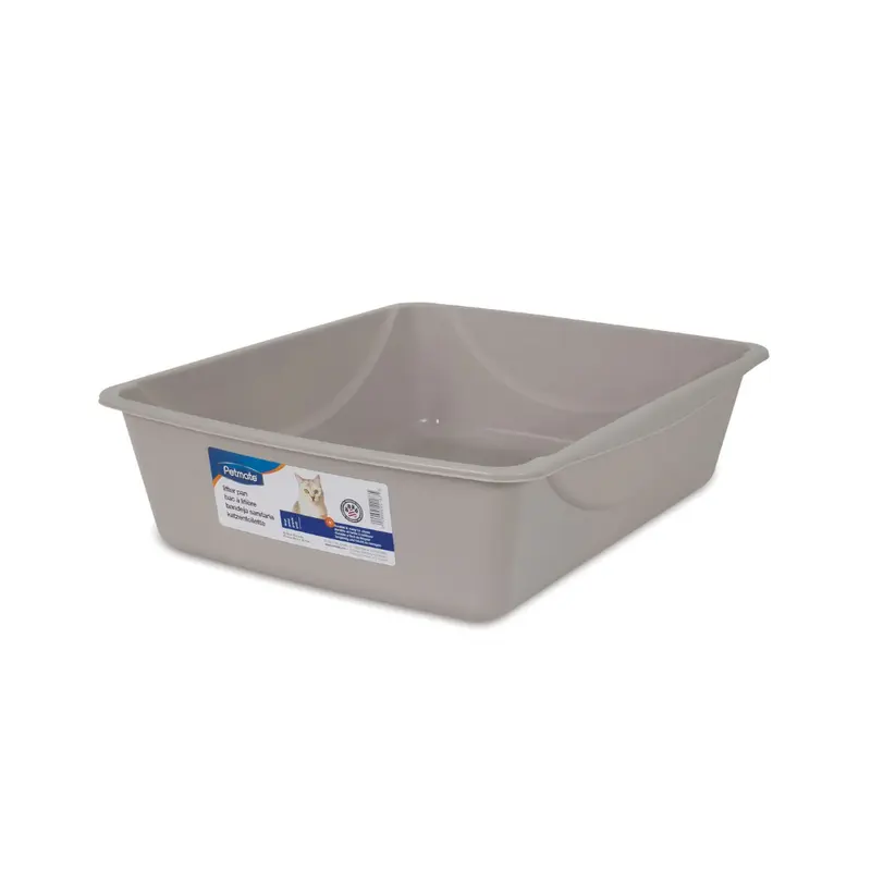 Petmate Bandeja Básica De Arena Ch 35.6 X 26.6 X 8.8 Cm
