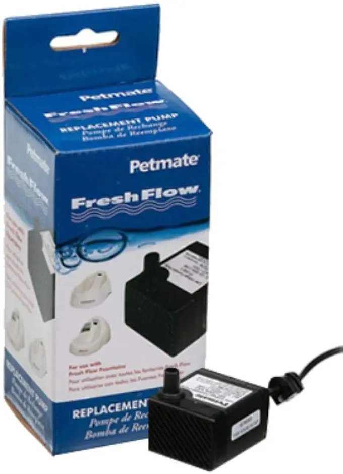 Petmate Fresh Flow - Bomba de repuesto de 120 V sin válvula de flujo
