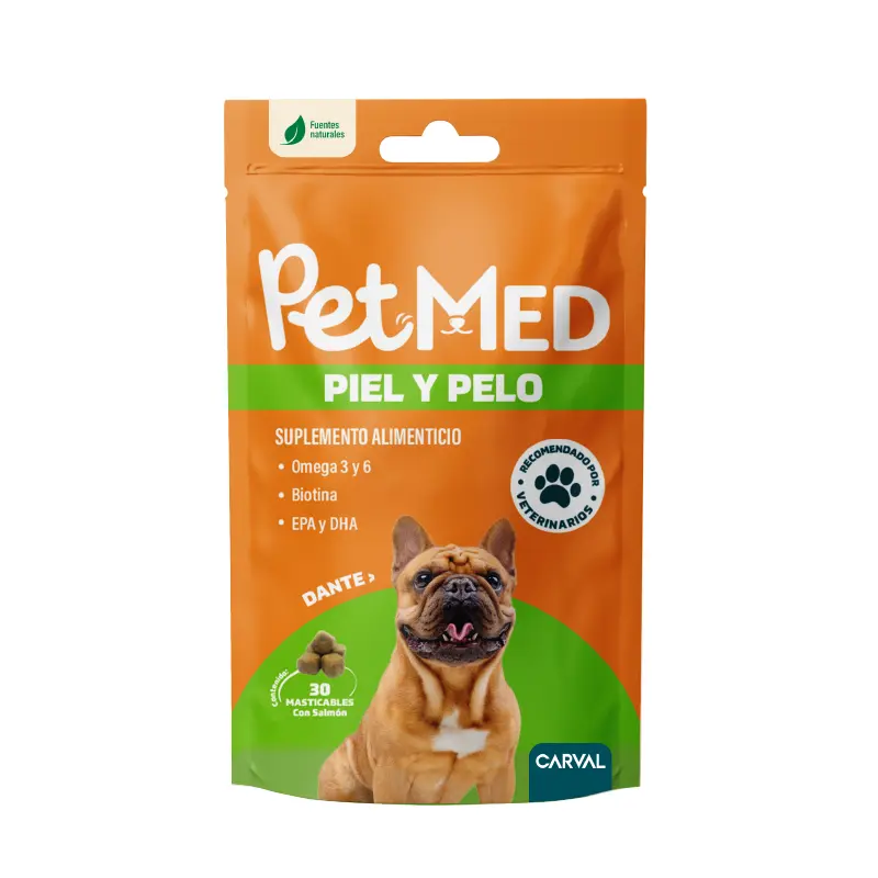 PetMed Suplemento Piel y Pelo para Perros x 30 tab