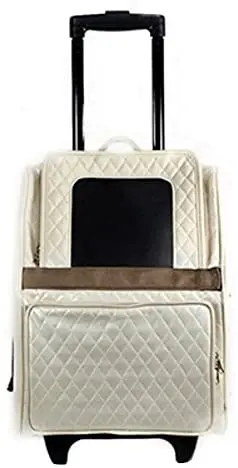 petote Bolsa de Río sobre ruedas Pet Carrier