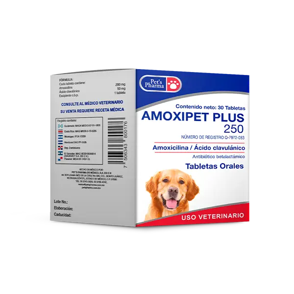 Pets Pharma Amoxipet Plus 250 30 Tab