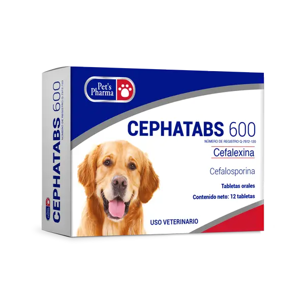 Pets Pharma Cephatabs 600 12 Tab