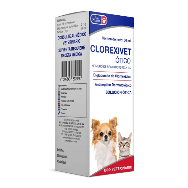Pets Pharma Clorexivet Ótico 2% 30 Ml