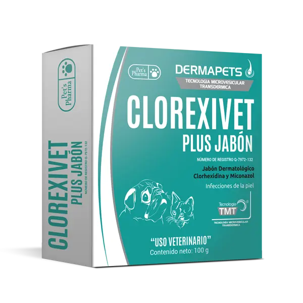 Pets Pharma Clorexivet Plus Jabón 100 G