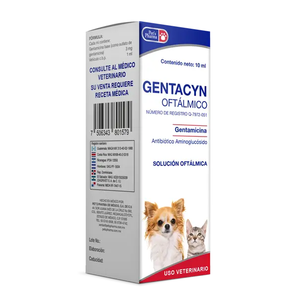 Pets Pharma Gentacyn Oftálmico 10 Ml