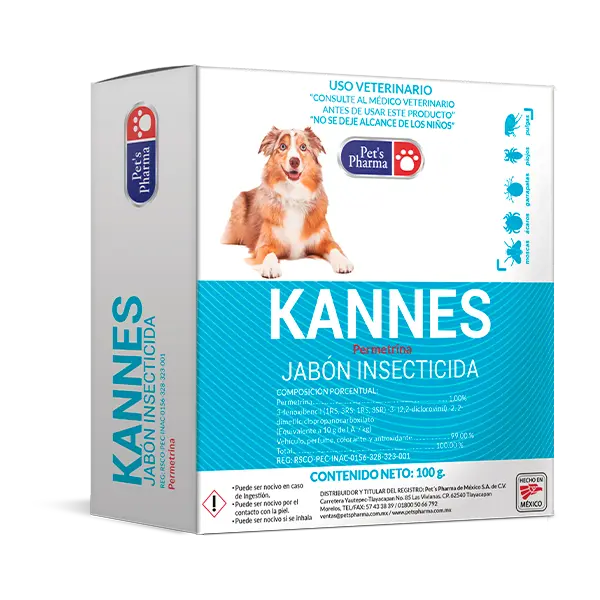 Pets Pharma Kannes Jabon Insecticida 100 G
