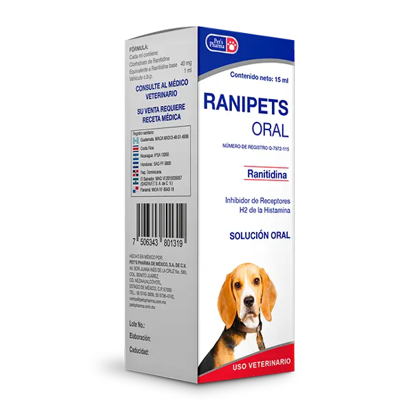 Pets Pharma Ranipets Solución Oral 45Mg 15 Ml