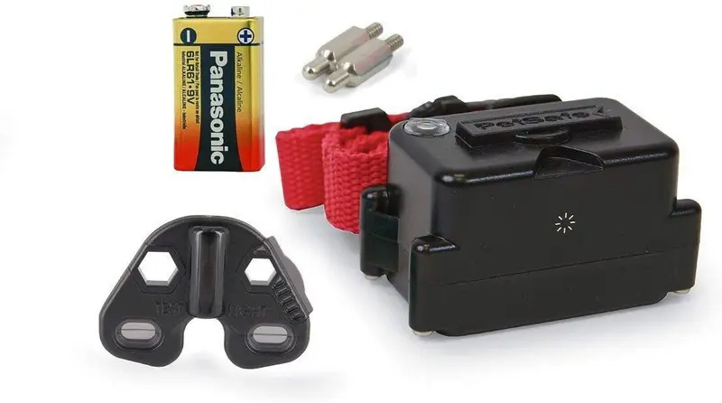 Petsafe PRF-275-19 Bonus One - Collar de valla subterránea para perros, receptor impermeable, 5 niveles de corrección y vibración, 9 V