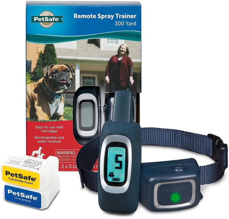PetSafe - Pulverizador de entrenamiento remoto y mando a distancia