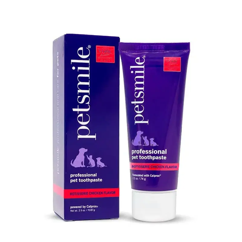 Petsmile Pasta de Dientes Sabor Pollo Asado Tubo 74 Gr