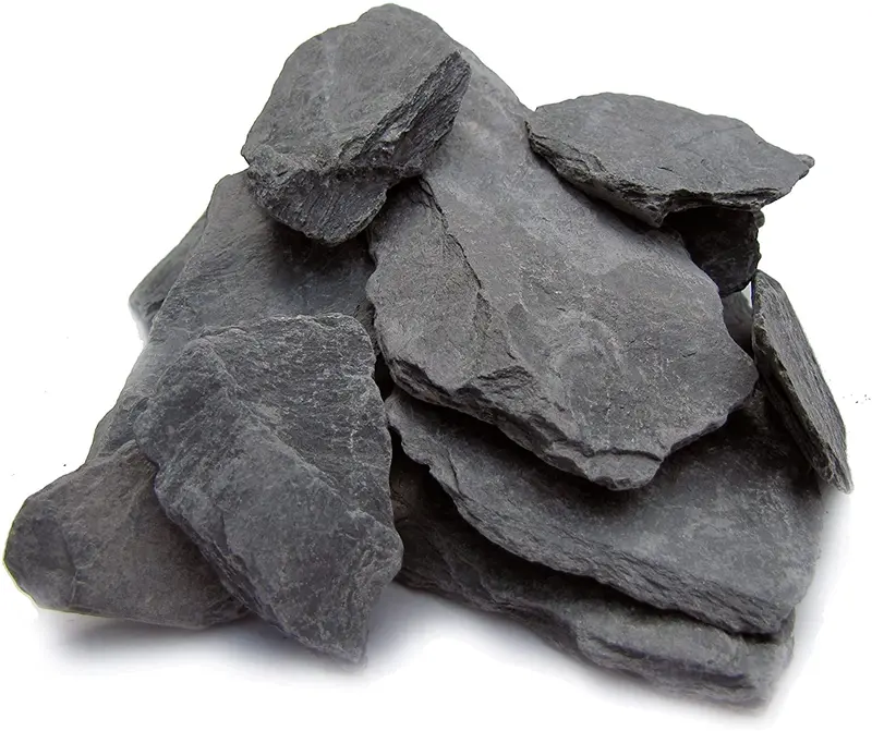 Piedras de laja para jardín en miniatura, hadas de jardín, modelo Railroad y Wargaming., gris