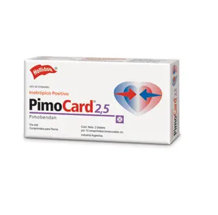 Pimocard 2.5 mg 20 tabletas ( Pimobendan )