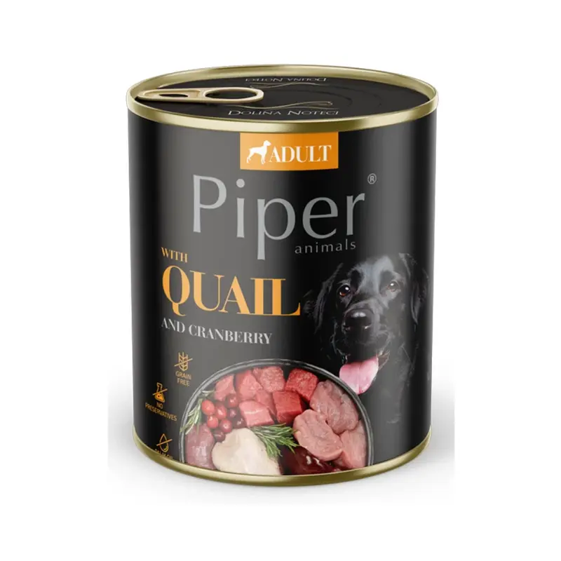 Piper Dog Codorniz 800 g