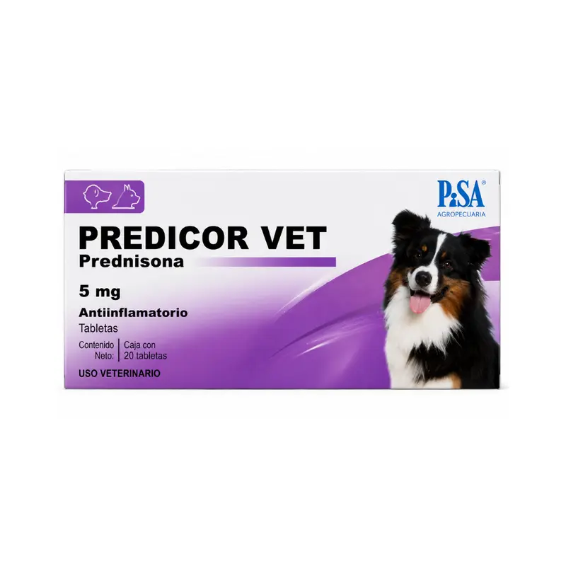 Pisa Predicor Vet 5Mg Prednisona 20Tab