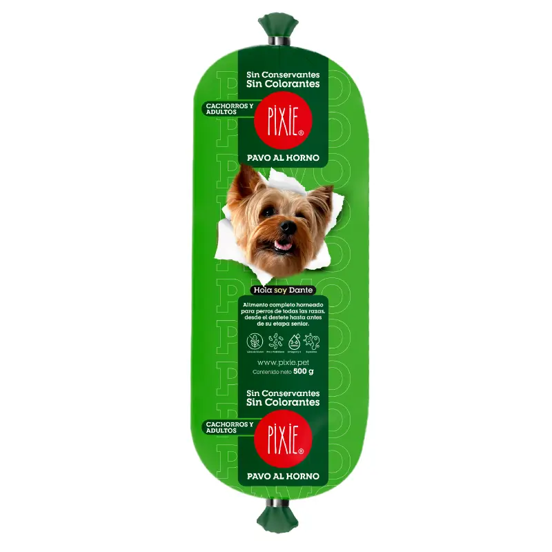 Pixie de Pavo al Horno para Perros Adultos x 500 g