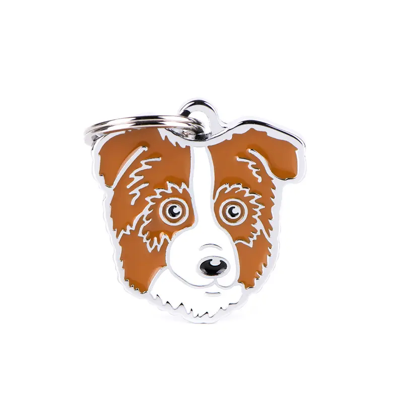 Placa ID Friends Australian Shepherd Rojo | MyFamily
