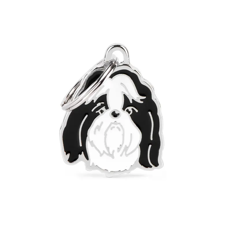 Placa ID Friends Shih Tzu Negro | MyFamily