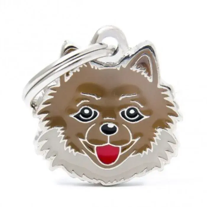 Placa ID My Family Pomerania s