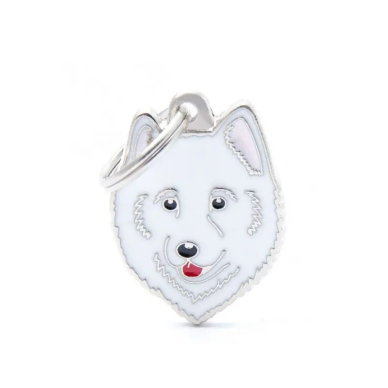Placa ID My Family Samoyedo