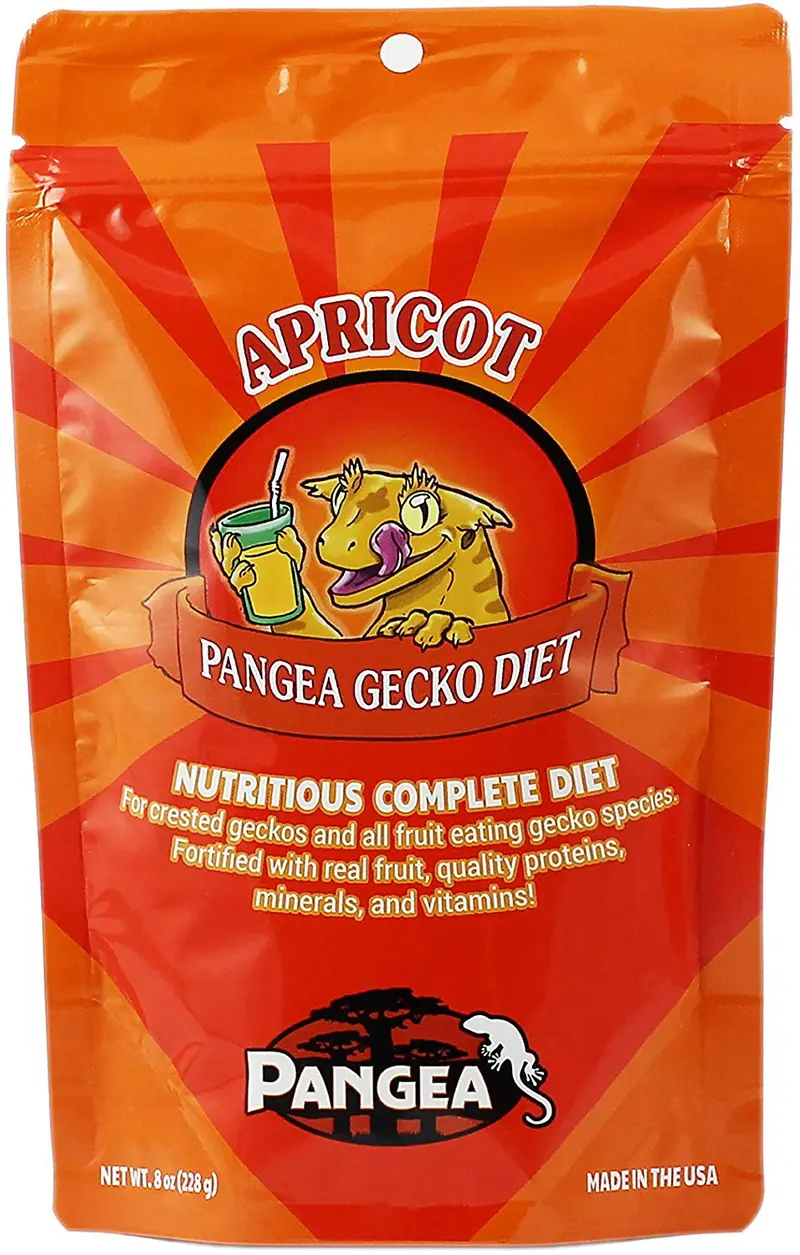 plátano/albaricoque Pangea Fruit Mix Alimento completo Crested Gecko – 1/2 Lb