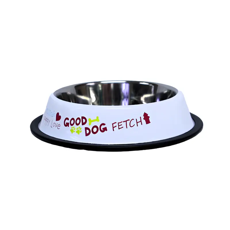 Plato para mascota Blanco