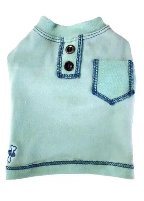 Playera para Perritos en Verde - Ropa para Perros