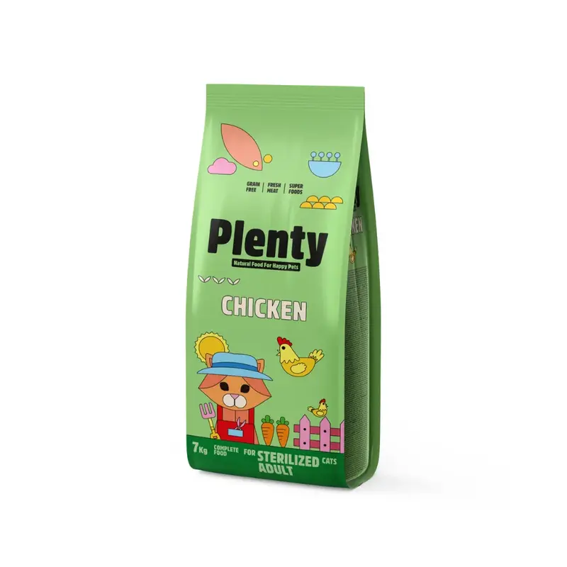 Plenty Gato Adulto Esterilizado Pollo 1,5 kg