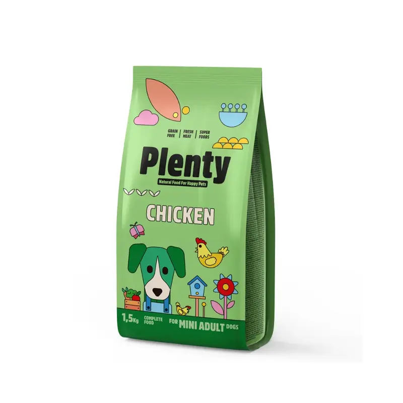 Plenty Perro Adulto Mini Pollo 1,5 kg