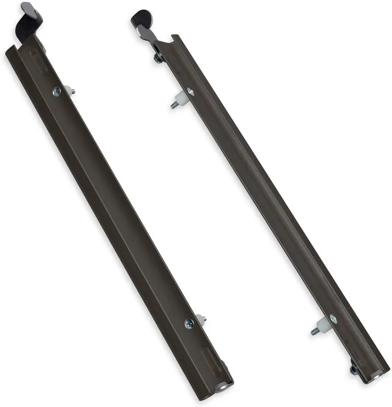 plexidor grande Sliding Track Funda con tapa Lock for Pet puertas en bronce