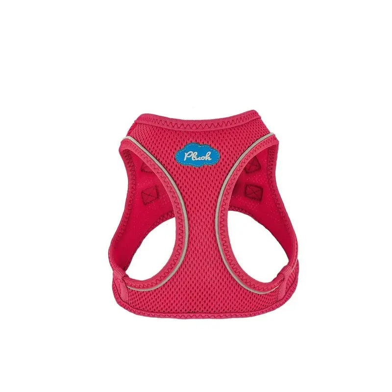 Plush Vest Air-Mesh Arnés/Pechera Para Perros Magenta