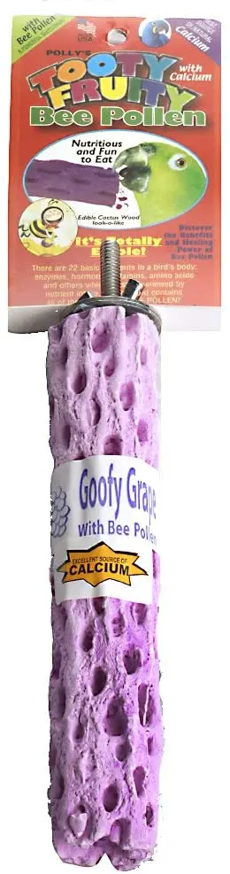 Polly de Tooty Fruity Polen Bird Perch, Mediana