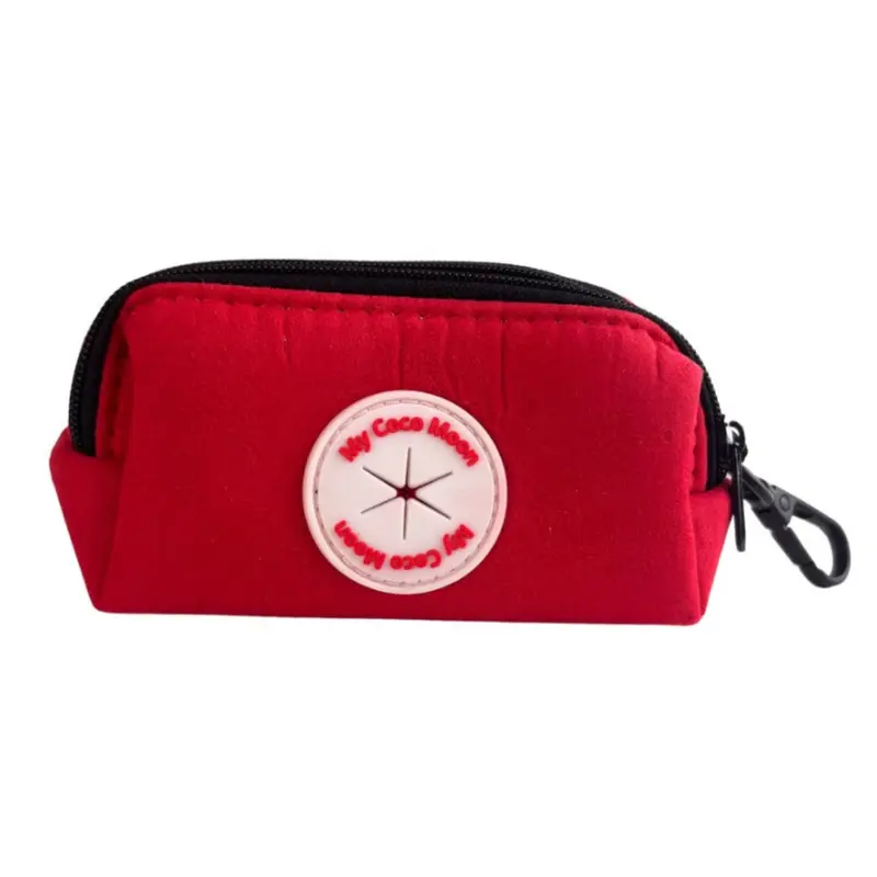 Porta Bolsas Doble para perro Santa