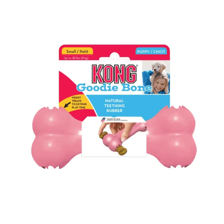 Portapasabocas kong hueso puppy small para perro