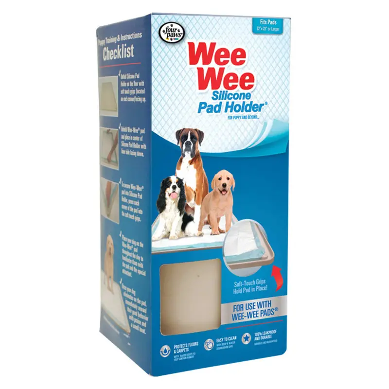 Portatapete de Silicón Wee-Wee® – Compatible con tapetes de 55.9 × 58.4 cm o mayores