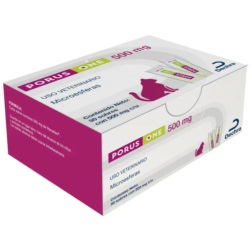 Porus One 500 mg 30 Sobres ( Renal Gatos ) Modulador