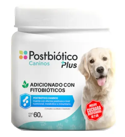 Postbiótico Plus Caninos 60 gr (metabolitos) TEMPORALMENTE AGOTADO