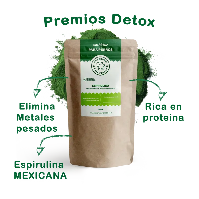 PREMIOS CON ESPIRULINA - Premios con Colageno para Perros y Gatos