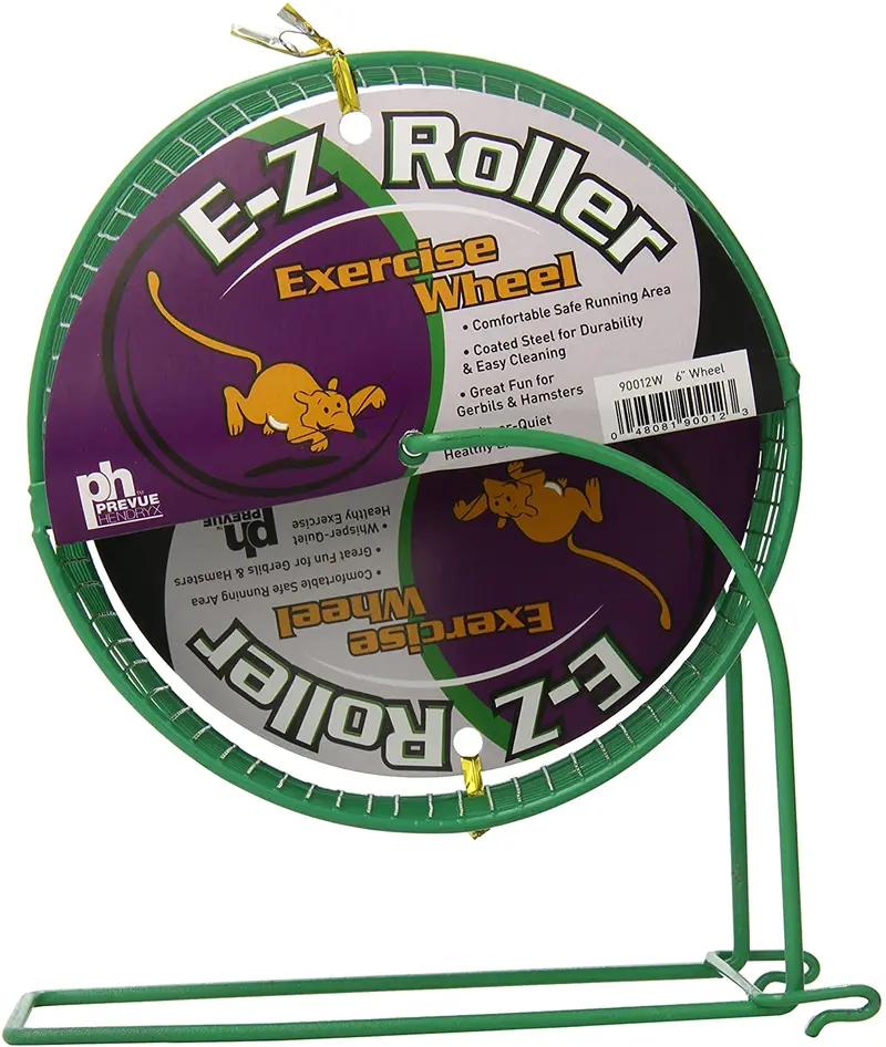 prevue Pet Productos spv90012 Malla de alambre rueda de hámster Juguete para animales pequeños, 15,2 cm), colores Vary