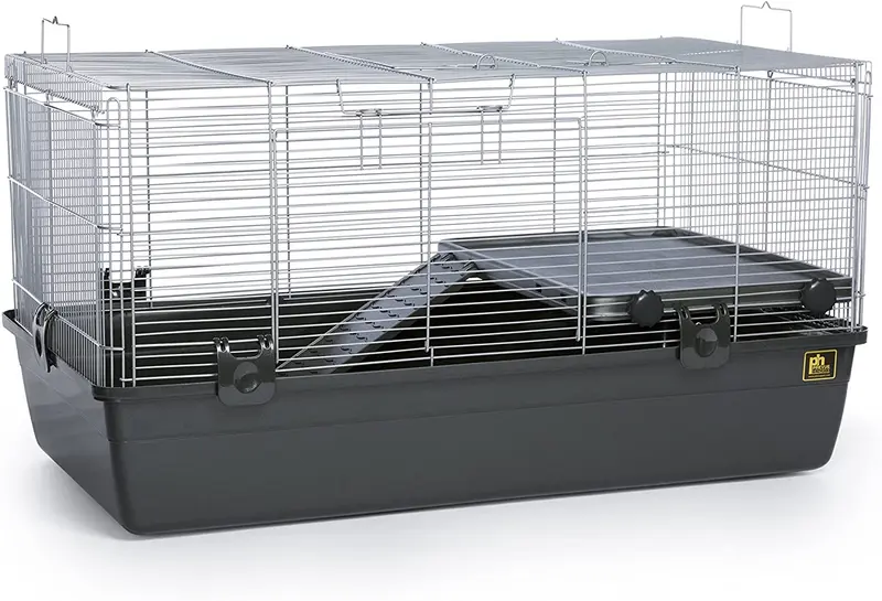 Prevue Pet Products 528 - Casas de animales pequeños, color gris oscuro