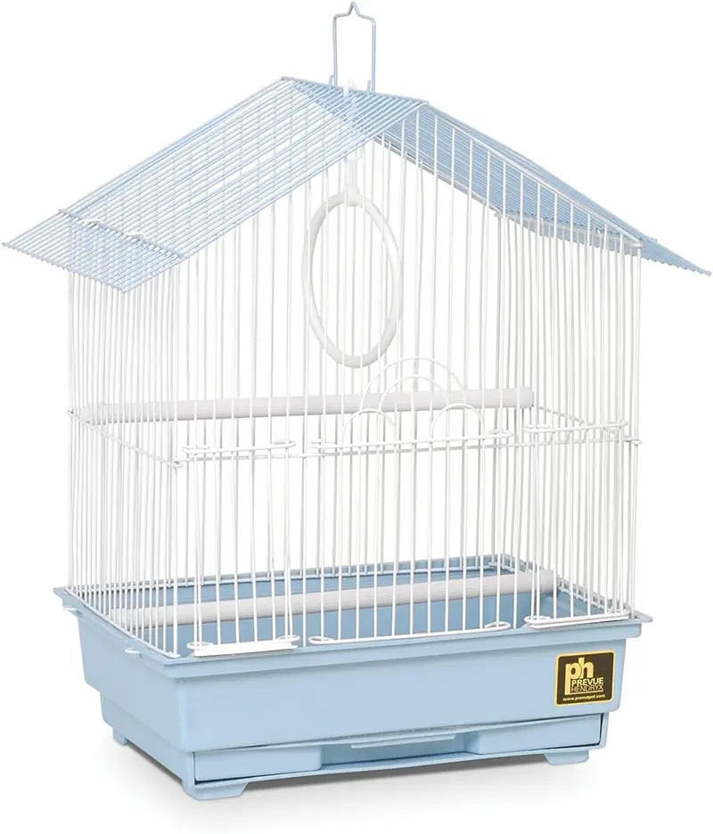 Prevue Pet Products jaula para aves estilo casa, Azul