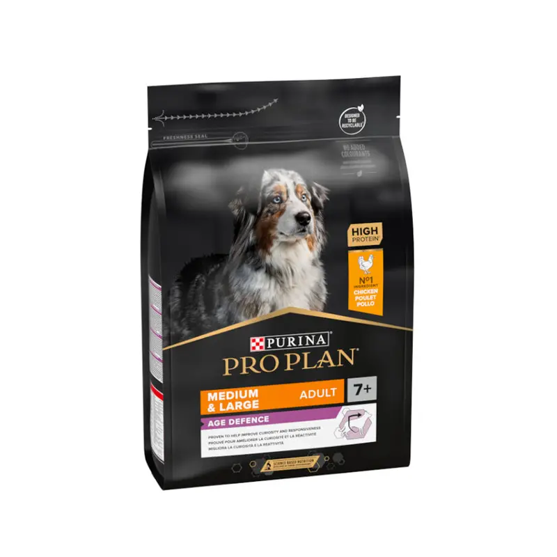 Pro Plan Medium & Large Adult 7+ con pollo pienso para perros