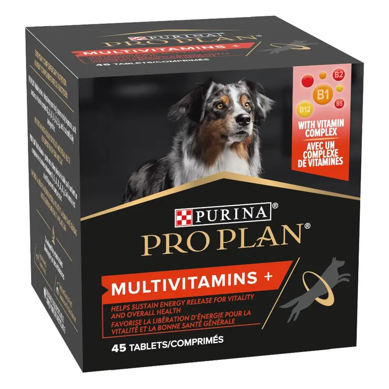Pro Plan Multivitamins Suplemento para Perros (45 tabletas) – Purina Pro Plan