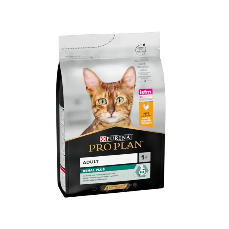 Pro Plan Renal Plus con pollo pienso para gatos