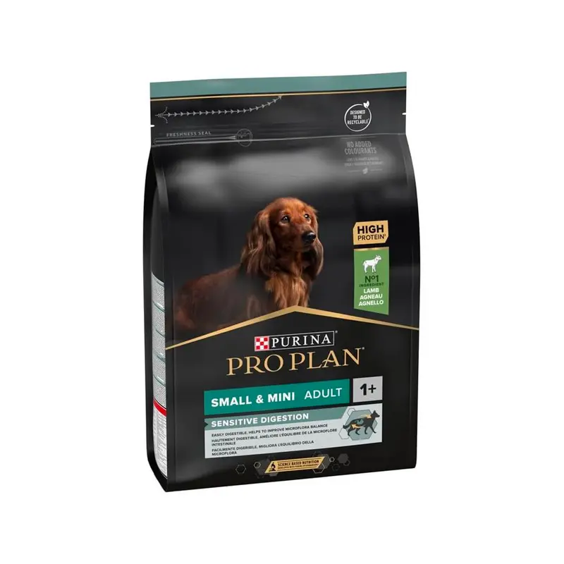 Pro Plan Small & Mini Sensitive Digestion con cordero pienso para perros